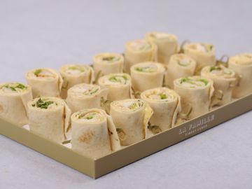 PETIT PLATEAU MINI WRAP POULET PARMESAN